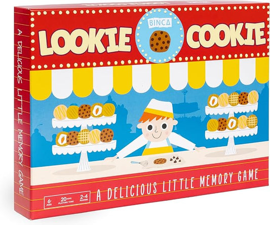 Lookie Cookie - A Memory Card Game for Kids Ages 6 and Up | Fun Memory and Concentration Building Game | Develop Cognitive Skills (2-4 Players)