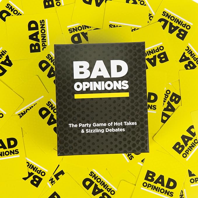 Party Game - The Hilarious Adult Card Game of Hot Takes & Sizzling Debates - Perfect for Fun Parties and Board Games Night with Your Friends