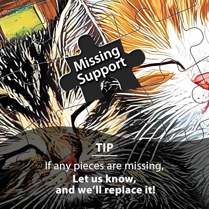 300 Piece Puzzle for Adults, Cat Birds Flower Puzzle for Adults Kids Seniors, Large Piece Animals Puzzles for Kids Ages 8-10 10-12, Challenging Puzzles Perfect for Game Nights, 20.5 * 15 in