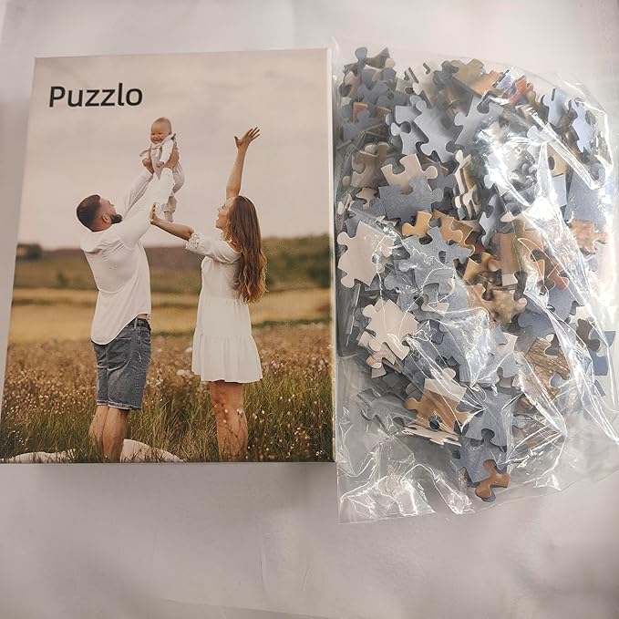 Personalized Puzzle Gifts for Christmas, Custom Photo Gift for Dad from Daughter Son Kids, Dad Gifts for Husband from Wife, Customized Presents for Father's Day Birthday Christmas