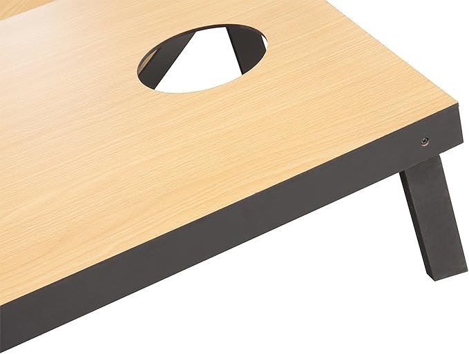 Triumph Premium 2x3 Cornhole Set - Includes 2 Portable, Scratch Resistant Bag Toss Boards and 8 Cornhole Bags