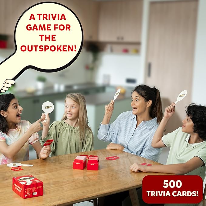 Skillmatics Card Game - DIBS, Fast-Paced Trivia Game, Fun & Educational Game for Family, Friends, and Parties, Quick Thinking, 10 Categories, Gifts for Kids, Teens, and Adults Ages 8, 9, 10 & Up