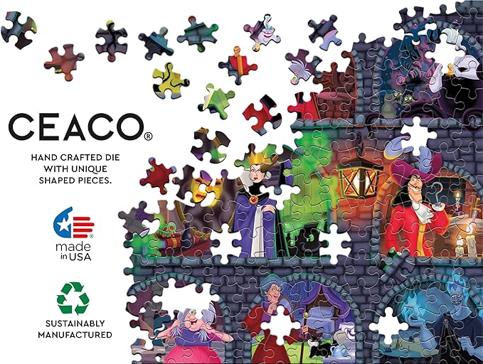 Ceaco - Disney - Villains Underground - 1500 Piece Jigsaw Puzzle