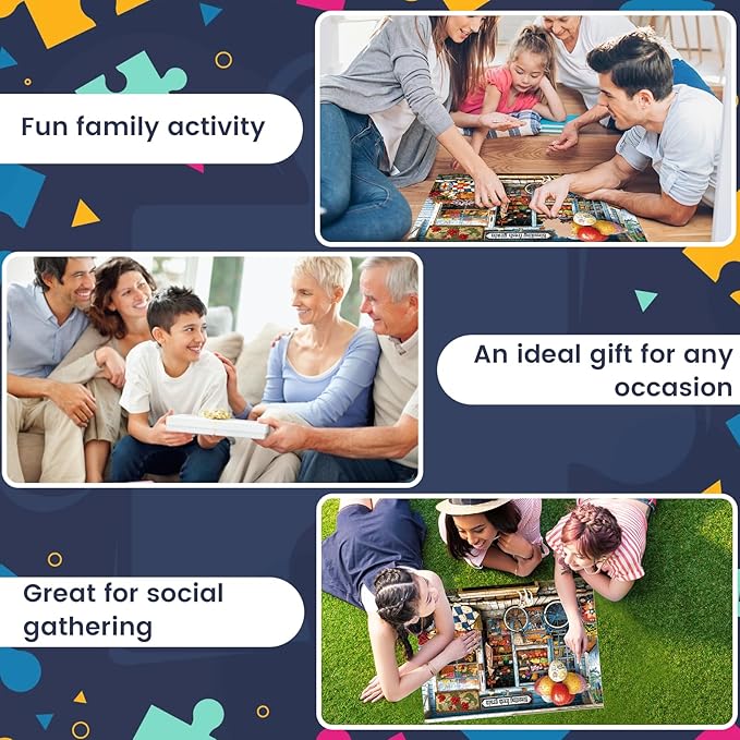 300 Piece Puzzles for Adults Dog Fruit Balloon Puzzle 300 Pieces Jigsaw Puzzles for Adult Kids Elderly Puzzle Game Adult Puzzles Family Challenging Game Home Decor Gift Toy 20.5x15IN