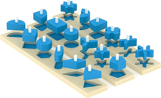 Activities for Seniors - A Shape Sorting Puzzle for The Elderly - Dementia - Alzheimer's, Learning Disabilities