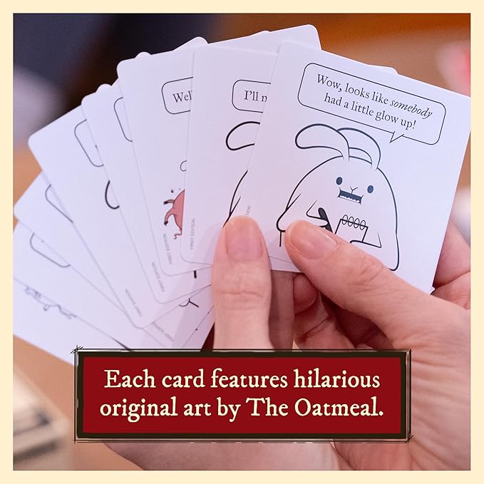 Horrible Therapist: Extra Horrible Edition by Exploding Kittens - A Card Game for 3-8 Players, Ages 17+ - Adult Party Game for Family Night