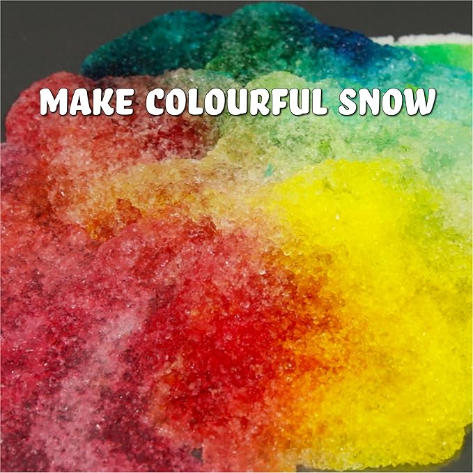 Butterfly Edufields Snow Magic Science Kit (Pack of 6) | Best Birthday Return Gifts for Kids Ages 4 5 6 7 8 | Instant Colorful Snow for Kids | Make Dry & Fluffy Snowman | Non-Toxic Reusable & Safe