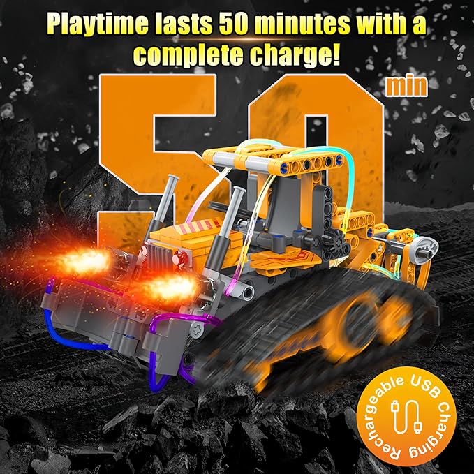 Yerloa 673PCS Robot Toys for 8-12 Year Old Boys Gift, 5 in 1 Robotics for Kids 8-13, App & Remote Control Robot Building Set, STEM Toys for Boys Age 8-14, Science Kit Birthday Gift for 8 9 10 11 12+