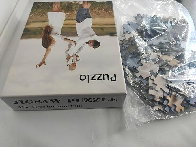 Personalized Puzzle Gifts for Christmas, Custom Photo Gift for Dad from Daughter Son Kids, Dad Gifts for Husband from Wife, Customized Presents for Father's Day Birthday Christmas