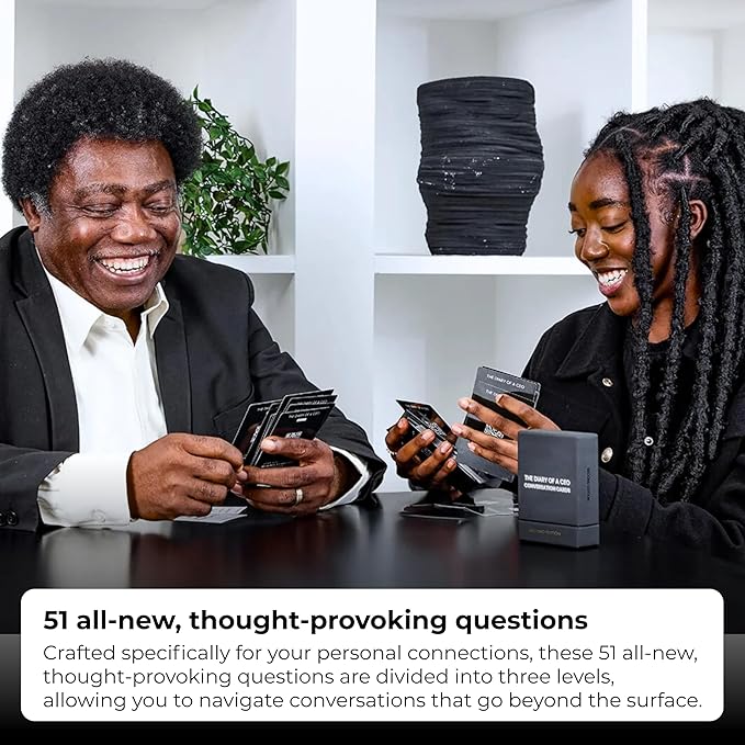 Conversation Cards by Steven Bartlett - 2nd Edition - Couples Card Game, Deep Question for Intimacy and Reconnection - Conversation Starters, Relationship & Date Night Cards