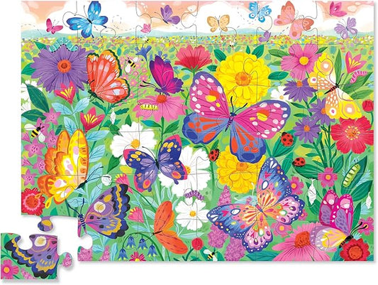 36-pc Puzzle/Butterfly Garden