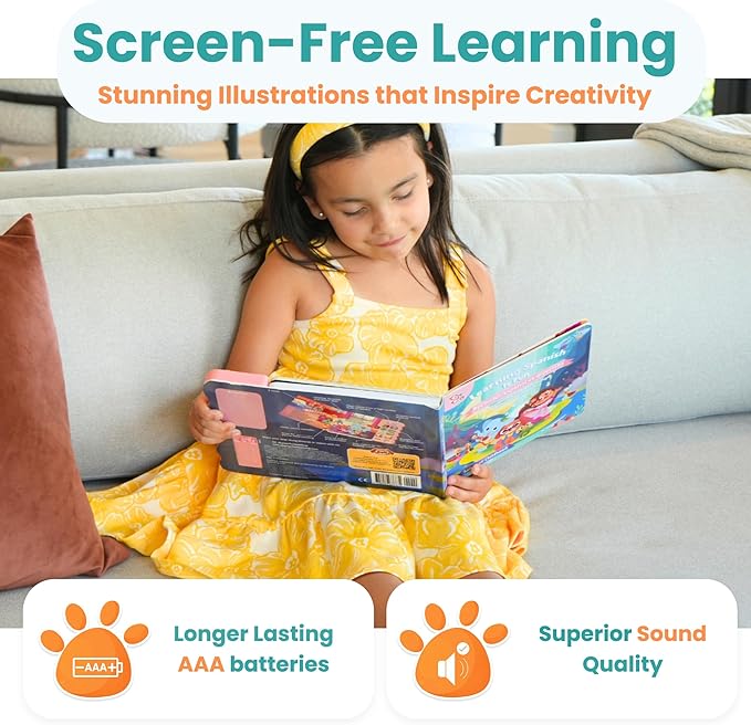 GO GO Spanish Musical Book Vol. 1: 8 Bilingual Songs, Learning Toy for Ages 1-3, Spanish Nursery Rhymes, Libros en Español para Niños, Interactive Libros Infantiles, Engaging Language Tool for Kids