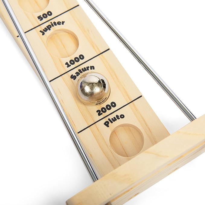 Shoot The Moon By Relatable, Exciting Strategy Moon Ball Games For Family Gatherings, Balance Game For Kids, Includes 1 Metal Gravity Ball, 1 Shoot The Moon Structure, And Instructions