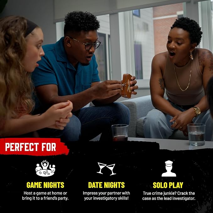 Hunt A Killer: Lakeside Slaughter – Immersive Murder Mystery Game, Interactive Crime Solving Experience, 90–120 Min Playtime, 1+ Players, Ages 14+