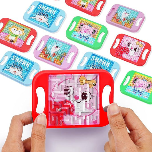 KatchOn, Sensory Maze Fidget Toys - Pack of 24 | Stress Relief Toy, Calming Toys for Kids, Adults | Ball in a Maze Puzzle for Classroom Prizes, Christmas Gifts for Kids | Brain Teaser Party Favors