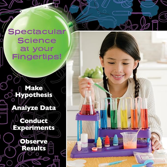 MindWare Science Academy: Zoom, Ooze & Explore Ultimate Lab 15+ Amazing Experiments for Teens & Kids Ages 8 & Up Over 40 Experiments with All Ingredients Included