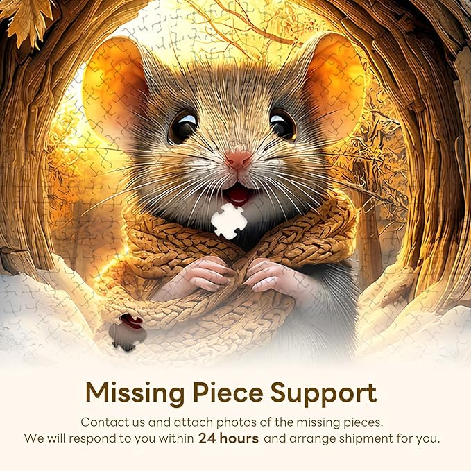 Round Puzzles for Adults 1000 Pieces, Hard Difficult Challenging Puzzles for Adults, 3D Cave Mouse Jigsaw Puzzles 1000 Pieces for Seniors, 3D Visual Flat Puzzle (26.6 x 26.6in)