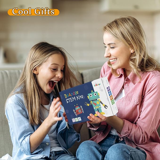 3 Set Telegraph STEM Kits Bulk, Science Kits for Kids Age 8-12, Engineering STEM Building Toys for Boys Ages 8-13, Crafts for Boys Girls 6-8 8-10, Build A Coding Robot 10-12