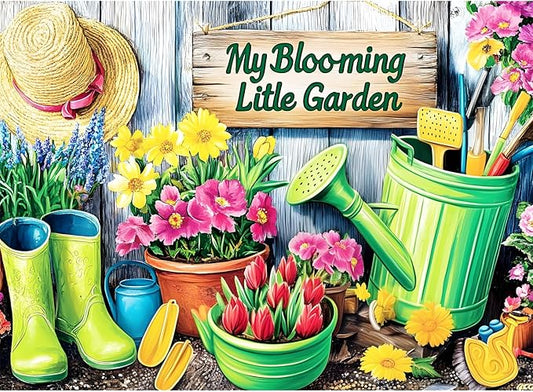 300 Piece Puzzle for Adults,Jigsaw Puzzles 300 Pieces Flower Garden Puzzle for Adult Kids Elderly Plant Jigsaw Puzzles for Adults 300 Pieces Premium Cardboard Puzzles Birthday Party Gift