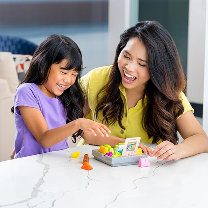 ThinkFun Rush Hour Junior - Classic Traffic Jam Logic Game - New Look for 2024 - STEM Toy for Kids - Engaging Puzzles for Ages 5 and Up - Junior Edition - MESH Accredited