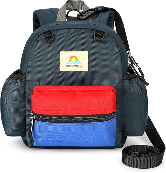 STEAMEDBUN Backpack Leash for Toddlers 1-3: Baby Backpack with Leash for Boys Girls - Anti-Lost Harness for Walking