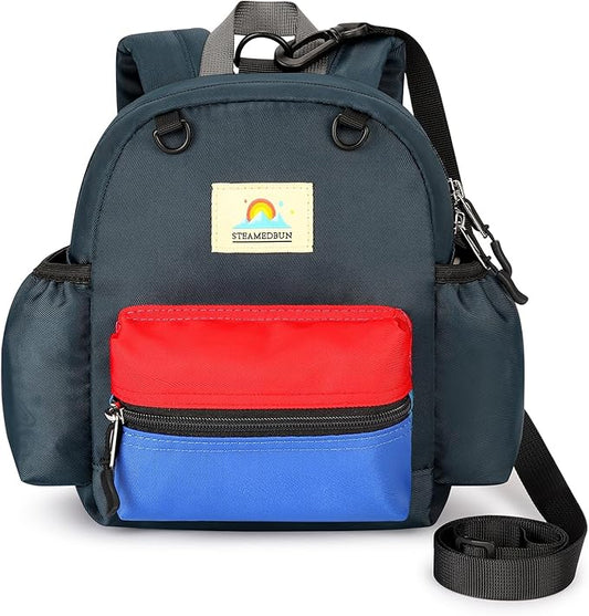 STEAMEDBUN Backpack Leash for Toddlers 1-3: Baby Backpack with Leash for Boys Girls - Anti-Lost Harness for Walking