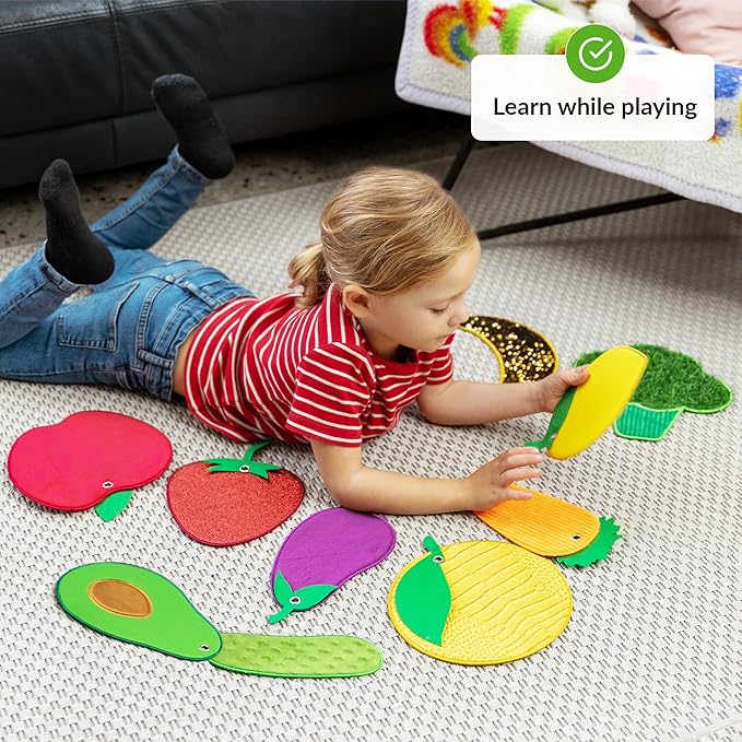ODOXIA Sensory Mats for Autistic Children | Sensory Tiles for Wall | Sensory Mats | Sensory Rug | Sensory Wall Panel | Wall Sensory Panel for Kids | Different Sensory Textures & Colors