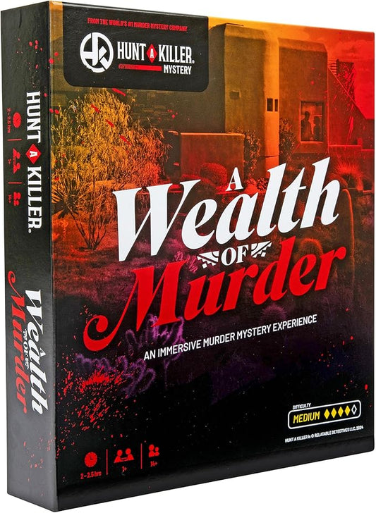 Hunt A Killer: A Wealth of Murder – an Immersive True Crime Experience, A Halloween Mystery Party Game for Adults and Great Ideas for Ages 14 and up