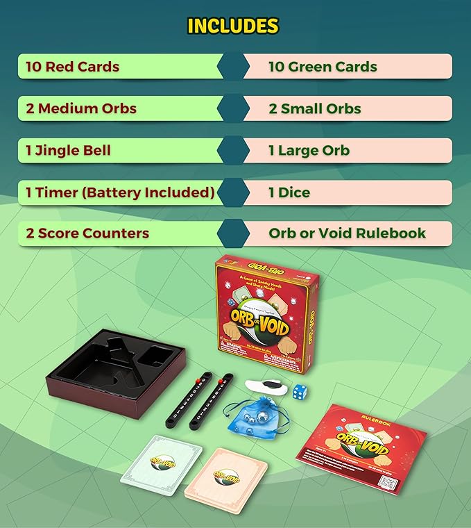 Game of Sneaky Hands and Sharp Minds | Classic Persian Tabletop Fun for Families & Friends | Exciting, Engaging Guessing and Strategy for 2-8 Players, Ages 7+