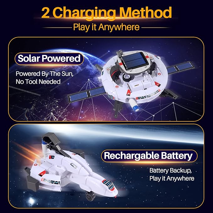 STEM Toys for Kids Ages 8-12, Solar Robot Science Kits Gifts for 8-14 Year Old Teen Boys Girls, 120Pcs Building Experiments for Teenage Ages 9 10 11 13