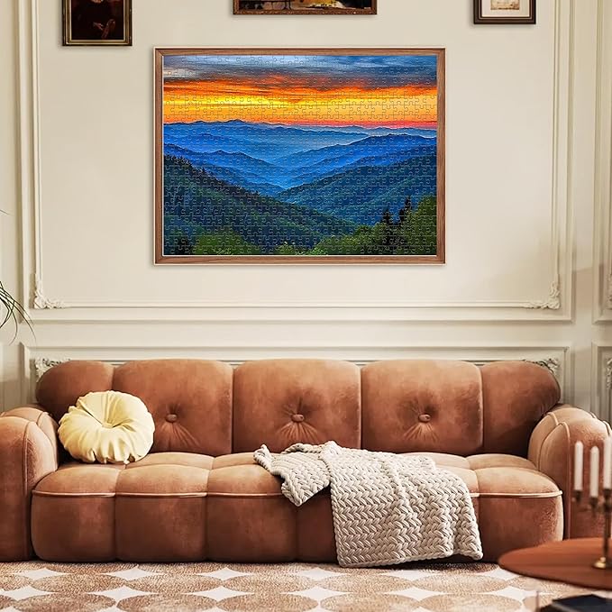 Jigsaw Puzzles 500 Pieces for Adults - Landscape Challenging Puzzle for Kids, Teens, Elderly - Natural Scene Hard Puzzle - Great Gift for Boys Girls Family Activity Fun Games Toys 20.5"X15"