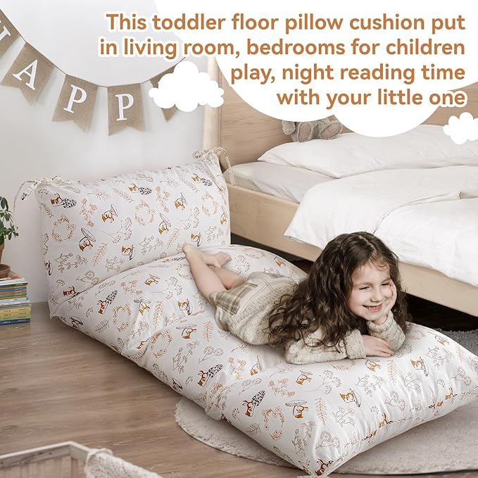 Cushion for Climbing Arch, Rocker Pillow for Toddlers Arch Climber, Floor Lounger Seats Pillow and Cover, Floor Pillow Toddler Nap Mat, Bed Floor Pillow for Kids (Cushion for Rocker)