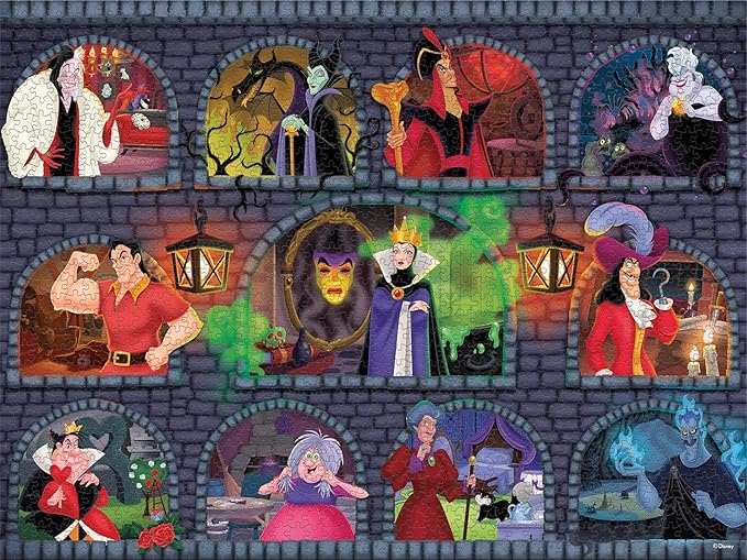 Ceaco - Disney - Villains Underground - 1500 Piece Jigsaw Puzzle