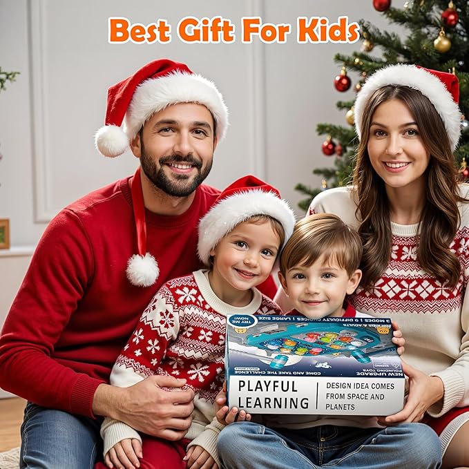 Whack a Mole Game, Toys for 3 4 5 6+ Year Old Boys Girls, Whack a Game for Kids, Gifts for 3-12 Year Old Boys Girls, Interactive Educational Toys with Double Hammers Sound and Light