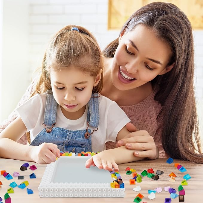 HAPMARS DIY Mosaic Photo Frame Craft Kits - Creative Arts & Crafts Mosaic Kits Summer Activities for Ages 6-12,Make Your Own Picture Frame Fun STEM Craft Birthday Easter Christmas Gifts for Boys Girls