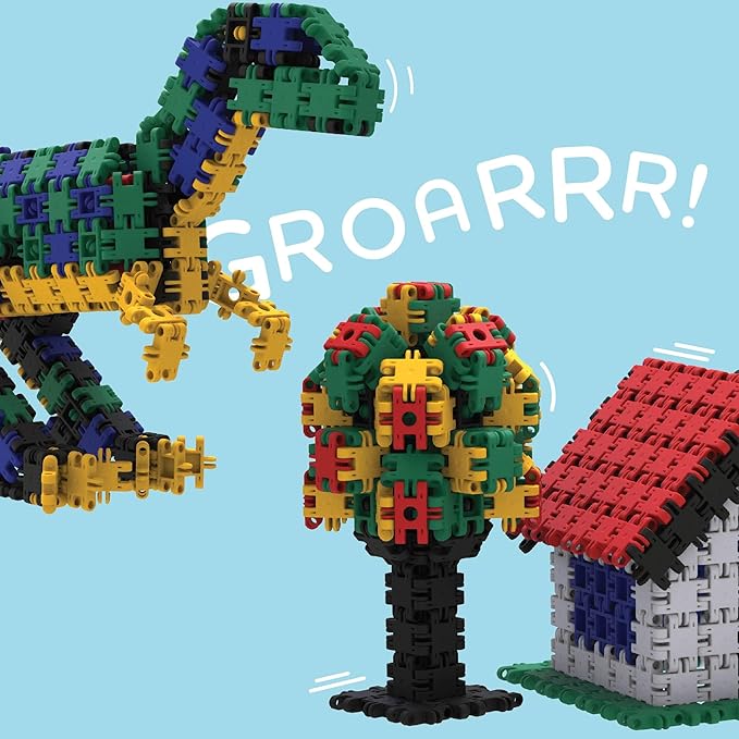 Nano Clics Creative Builders 500, Construction Toys for Children Ages 8 and up, Creative Educational Toys in a 500 Piece Set, Building Blocks for Girls and Boys, Durable Toys