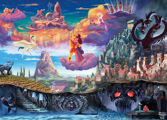 Ceaco - Thomas Kinkade - Disney - Hercules -1000 Piece Jigsaw Puzzle