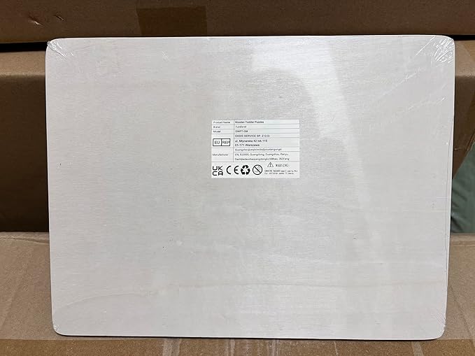 Wooden Puzzles for Toddler Peg Puzzle Toys, Wooden Jigsaw Puzzles Zoo Animal Patterns Puzzle with Handles Educational Montessori Puzzles