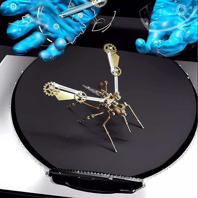 Mechanical Metal DIY 3D Insect Brass Puzzle (Mosquito A)