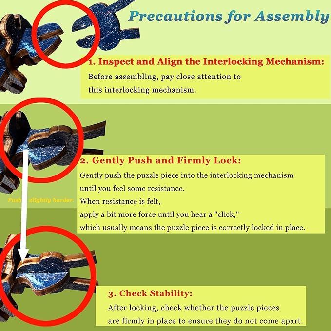 3D Wooden Puzzle for Adults, Teens and Kids - Contnovin 3D Butterfly Puzzle，55 Pieces DIY Model Building Kit, Creative Craft Decor, Relaxing Desktop Ornament, Unique Gift for Birthday and Christmas