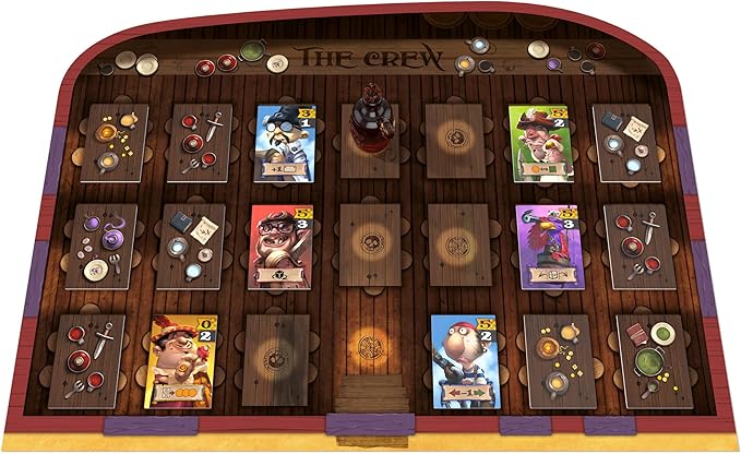 Jamaica The Crew Board Game Expansion - Strategy Game, Family Board Game for Kids & Adults, Pirate Adventure Game, Ages 8+, 2-6 Players, 30-60 Minutes, Made by Space Cowboys