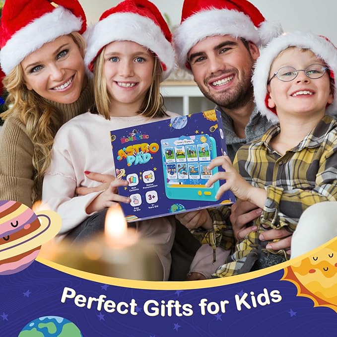Astro Pad, Toddler Interactive Learning Toys Ages 3 4 5 6, Kids Speech Therapy Educational Tablet Includes Sight Words, Nursery Rhymes, Stories, Perfect Christmas,Birthday Gift for Boys Girls