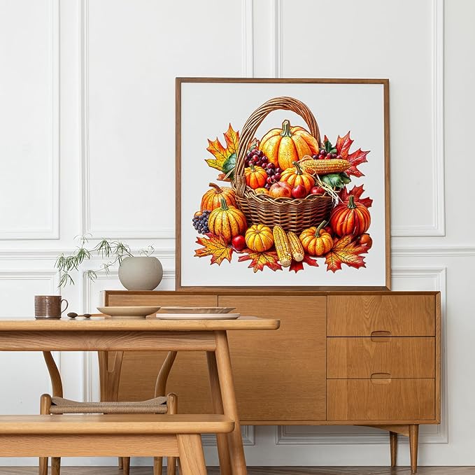 Jigfoxy Wooden Puzzles for Adults, Fall Wood Puzzles Adult, Unique Animal Shape Wooden Jigsaw Puzzles for Adults, Birthday Gifts for Puzzle Lovers, Family (S-8.5 * 8.2in-100pcs)