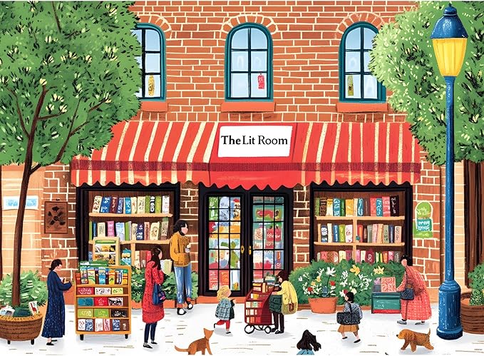 300 Piece Puzzles for Adults,Jigsaw Puzzles 300 Pieces for Kids Library Puzzle Building Jigsaw Puzzles Challenging Puzzles Family Activity Game Nights Gift Toy 20.5x15 in