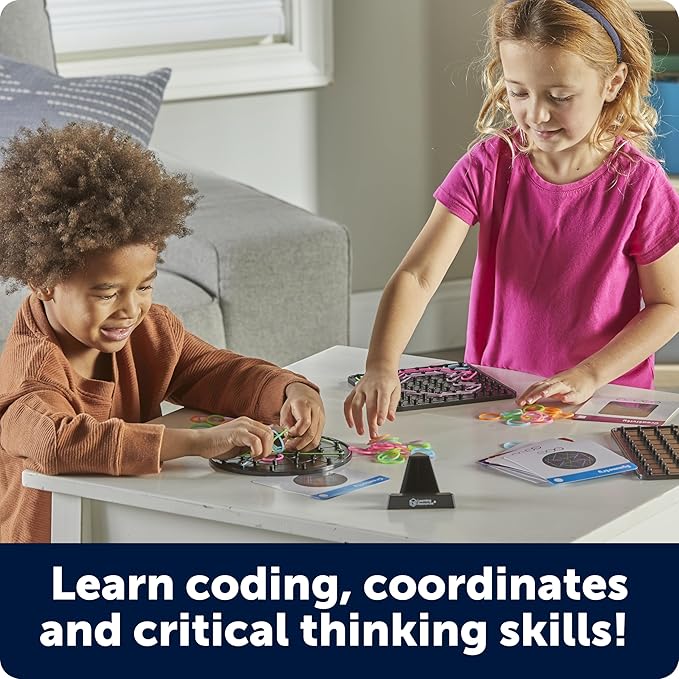 Learning Resources STEM Explorers Geo-Glow Art Kit, Glow in The Dark Toys, Kids Art Display, Kids Building Toys, Homeschool, Arts and Crafts Toys, Fine Motor Skills