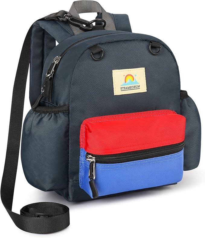 STEAMEDBUN Backpack Leash for Toddlers 1-3: Baby Backpack with Leash for Boys Girls - Anti-Lost Harness for Walking