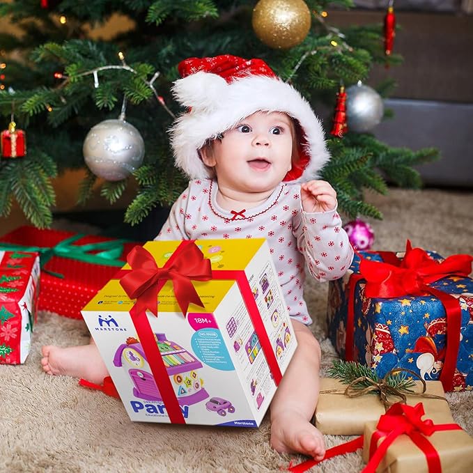 Marstone Toddler Toys for 1 Year Old Girl Gifts: 8 in 1 Multi-Functional Learning Baby Musical House for 1 2 3 Yr Old Girl and Boy Birthday Gifts, Educational Baby Toys 6-12, 12-18 Months