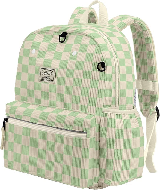 Corduroy Kids Backpack for Boys 6-10: Boys Backpacks for Elementary Kindergarten 15” H Fit Folder