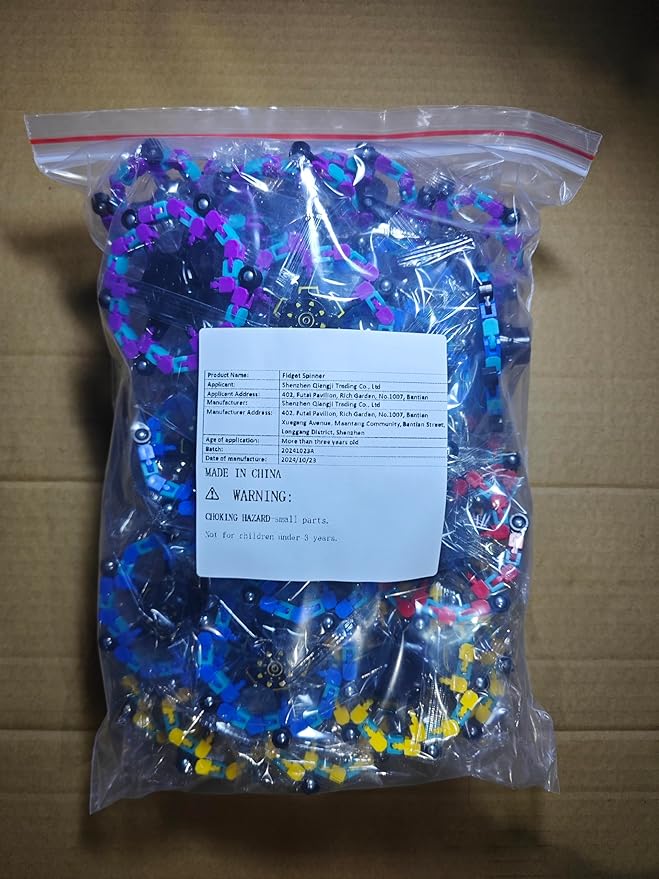 12/24/36/48/100 PCS Fidget Spinner for Kids Sensory Fideget Toys Transformable Fidget Spinner Fidget Robots for Easter Basket Stuffers Party Favours School Rewards Events Prizes (72PCS Glow)