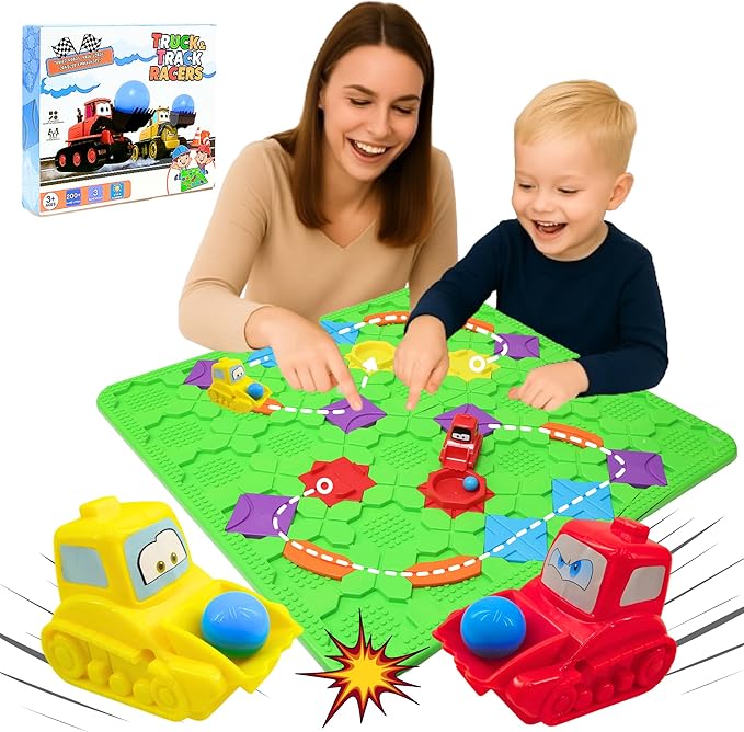 Logic Road Builder Game – STEM Board Game for Kids Ages 4-6 with 200+ Challenges | Educational for Boys and Girls, Perfect Holiday Toy.